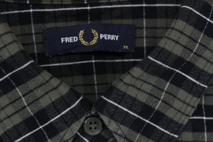 Mens Plaid Shirt Long Sleeve Button Up