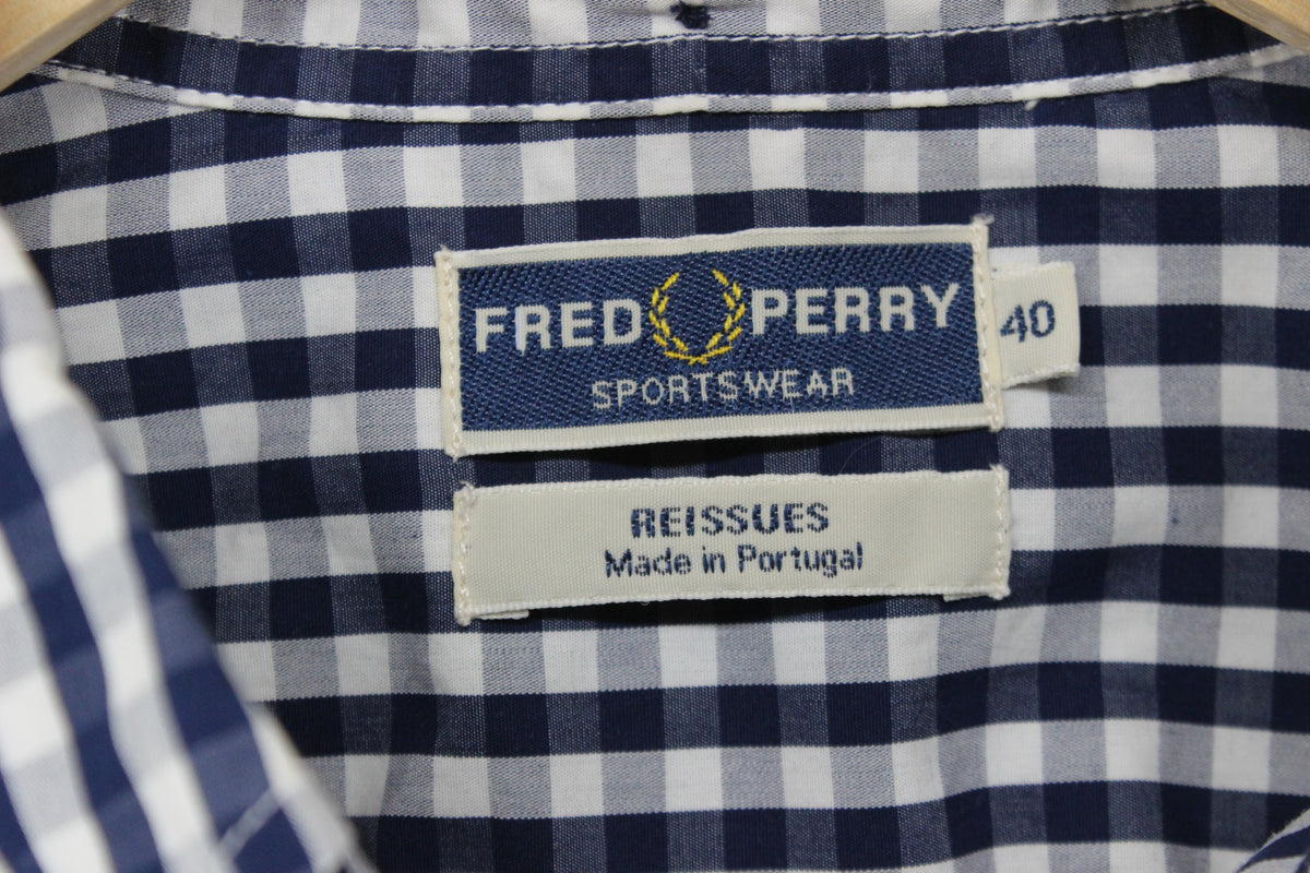 Mens Check Shirt Made In Portugal Button Down