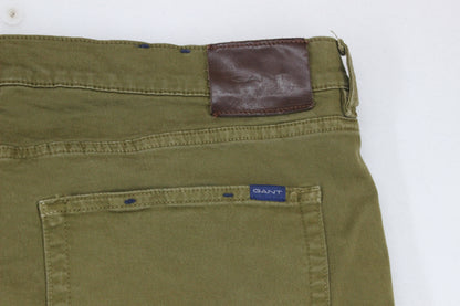 Mens Chino Trousers Stretch Durable Basic