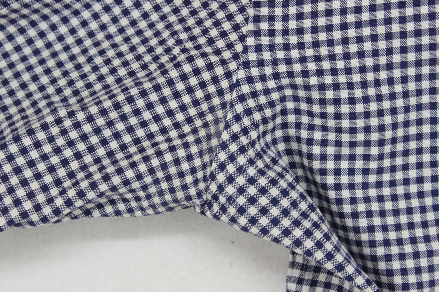 Mens Check Shirt Long Sleeve Classic Grandad Collar