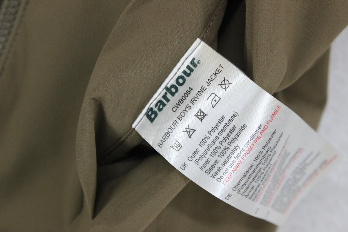 Boys Waterproof Jacket Lightweight Breathable Hooded