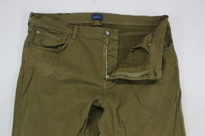 Mens Chino Trousers Stretch Durable Basic