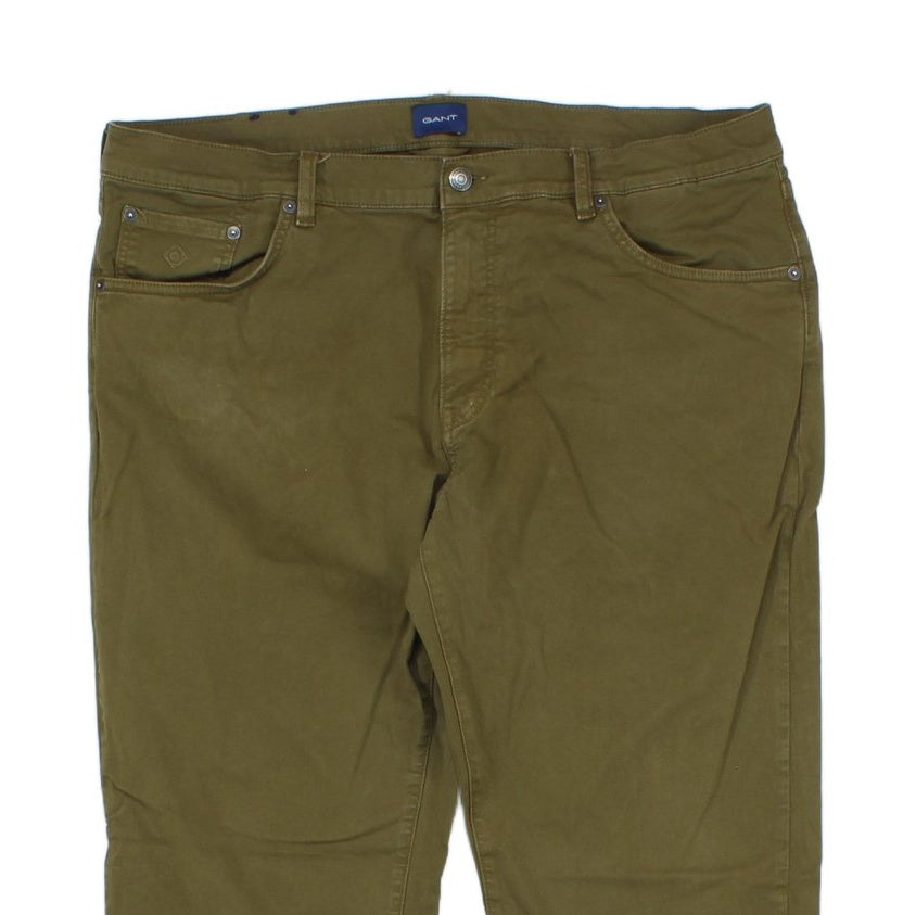 Mens Chino Trousers Stretch Durable Basic