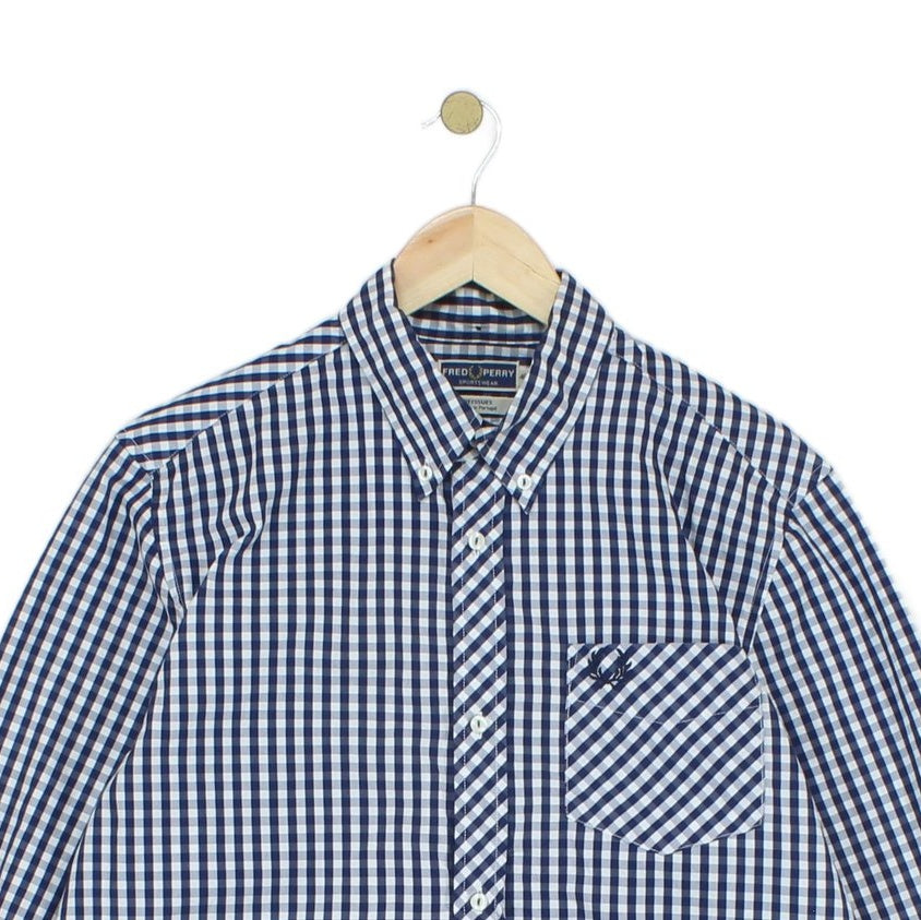 Mens Check Shirt Made In Portugal Button Down