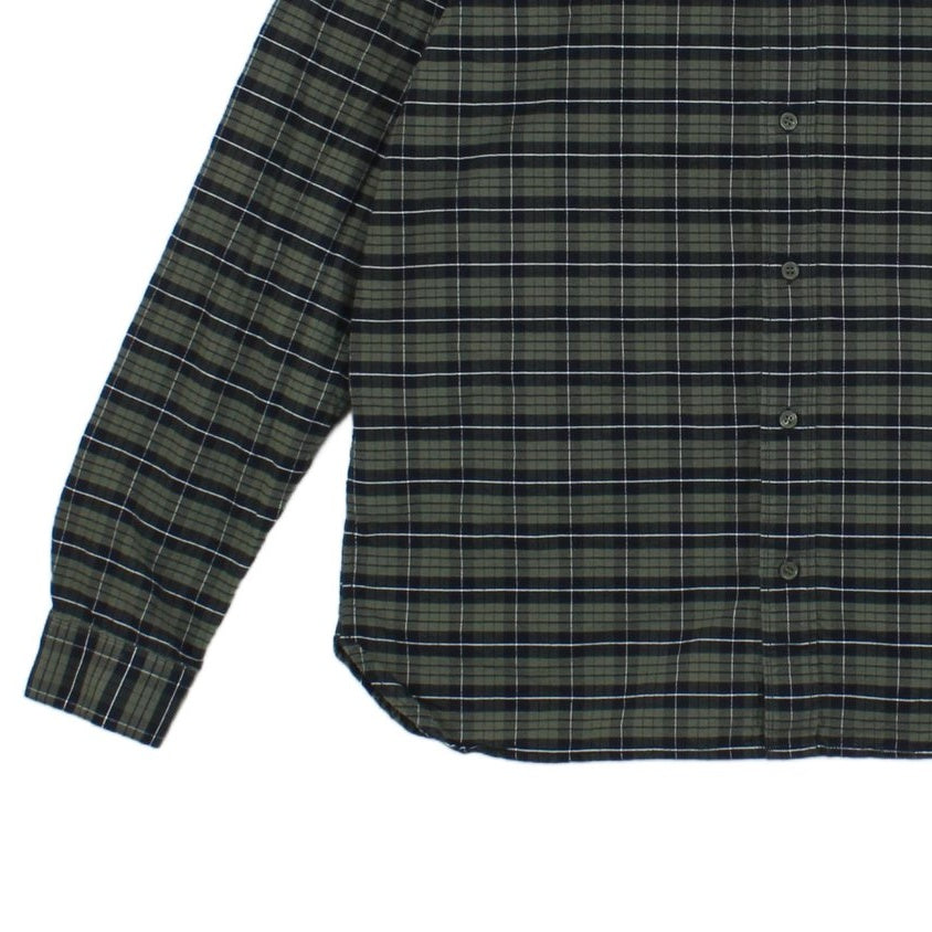 Mens Plaid Shirt Long Sleeve Button Up