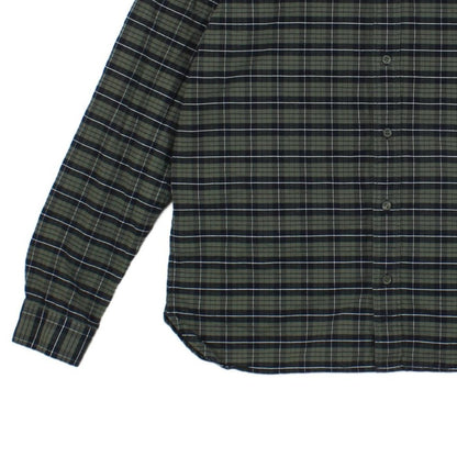 Mens Plaid Shirt Long Sleeve Button Up
