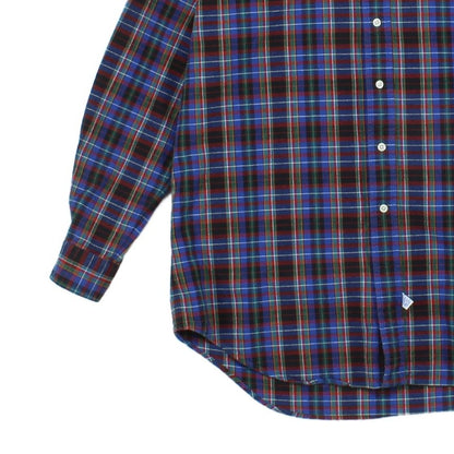 Mens Plaid Shirt Button Down