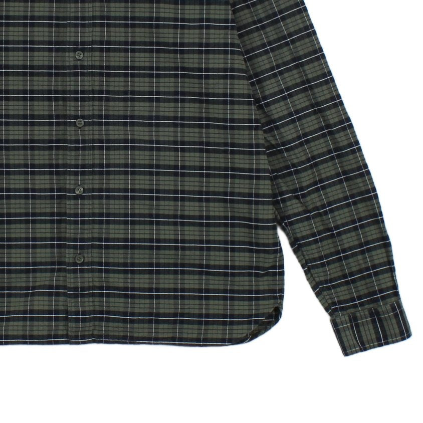 Mens Plaid Shirt Long Sleeve Button Up