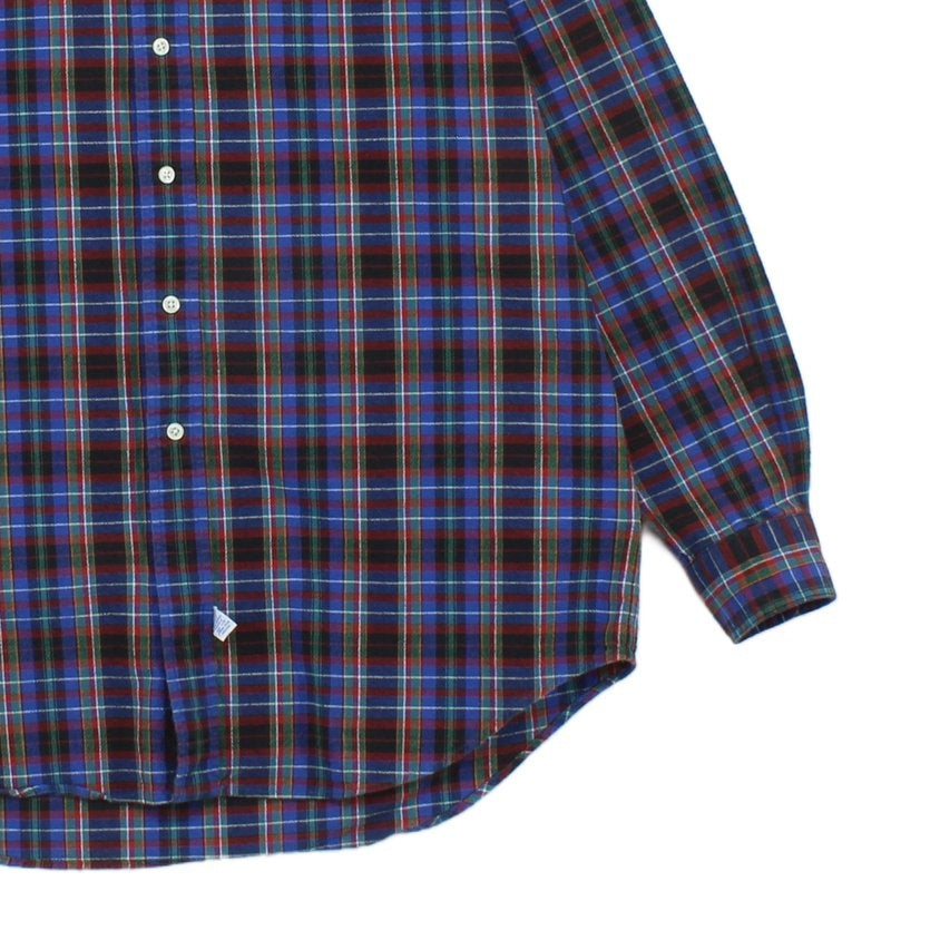 Mens Plaid Shirt Button Down