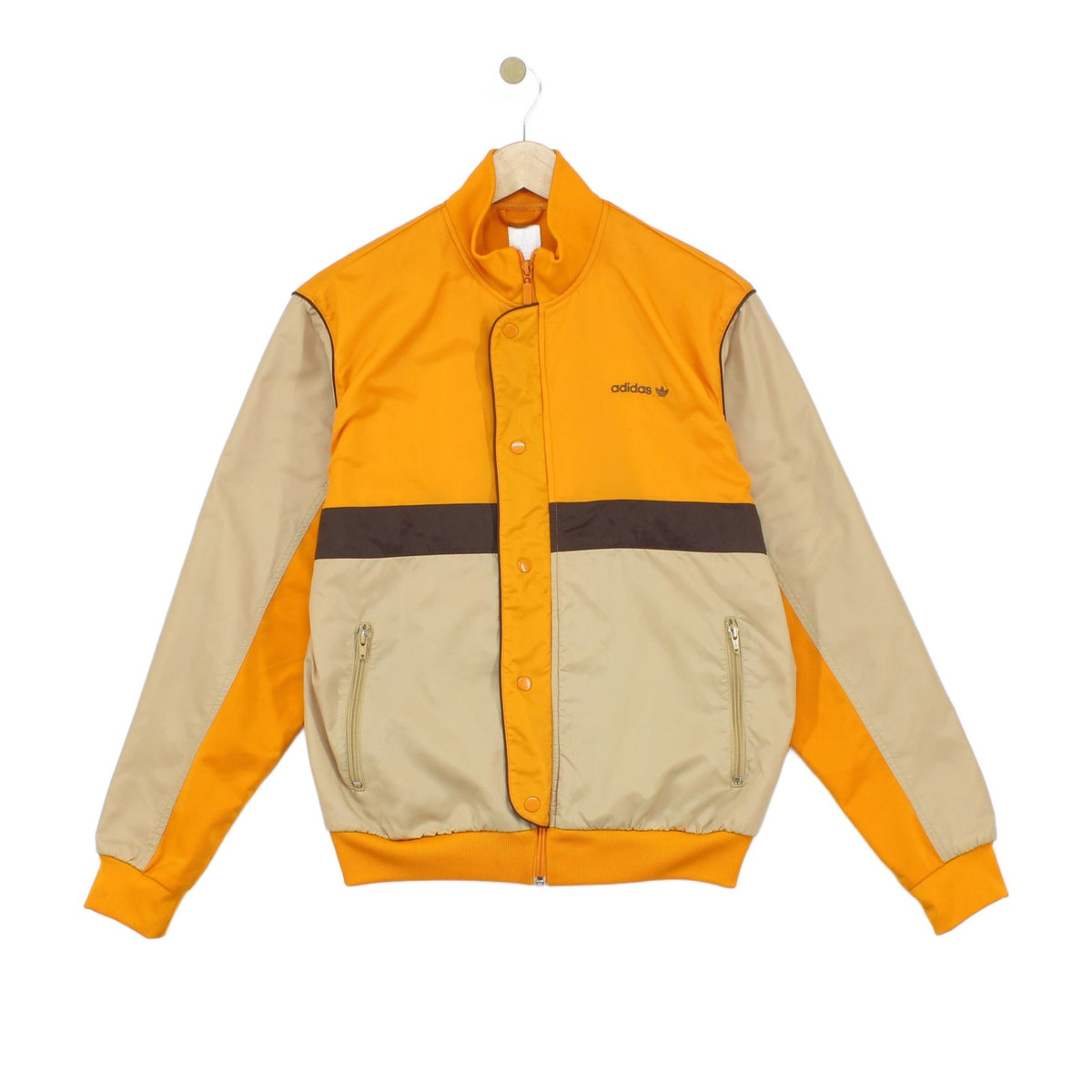 Mens Track Jacket Full Zip Retro
