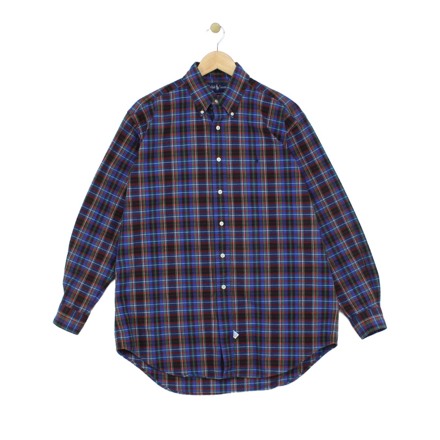 Mens Plaid Shirt Button Down