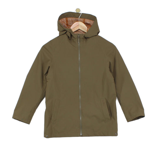 Boys Waterproof Jacket Lightweight Breathable Hooded