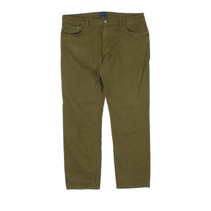 Mens Chino Trousers Stretch Durable Basic