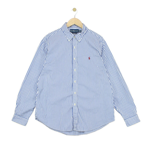 Mens Striped Shirt Button Up Custom Fit