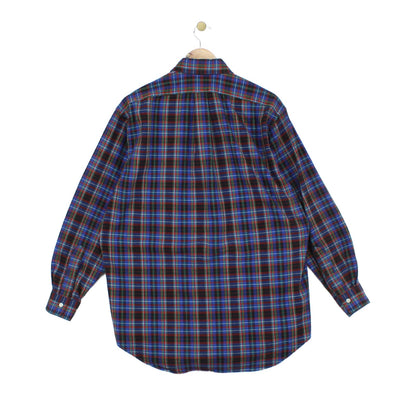 Mens Plaid Shirt Button Down