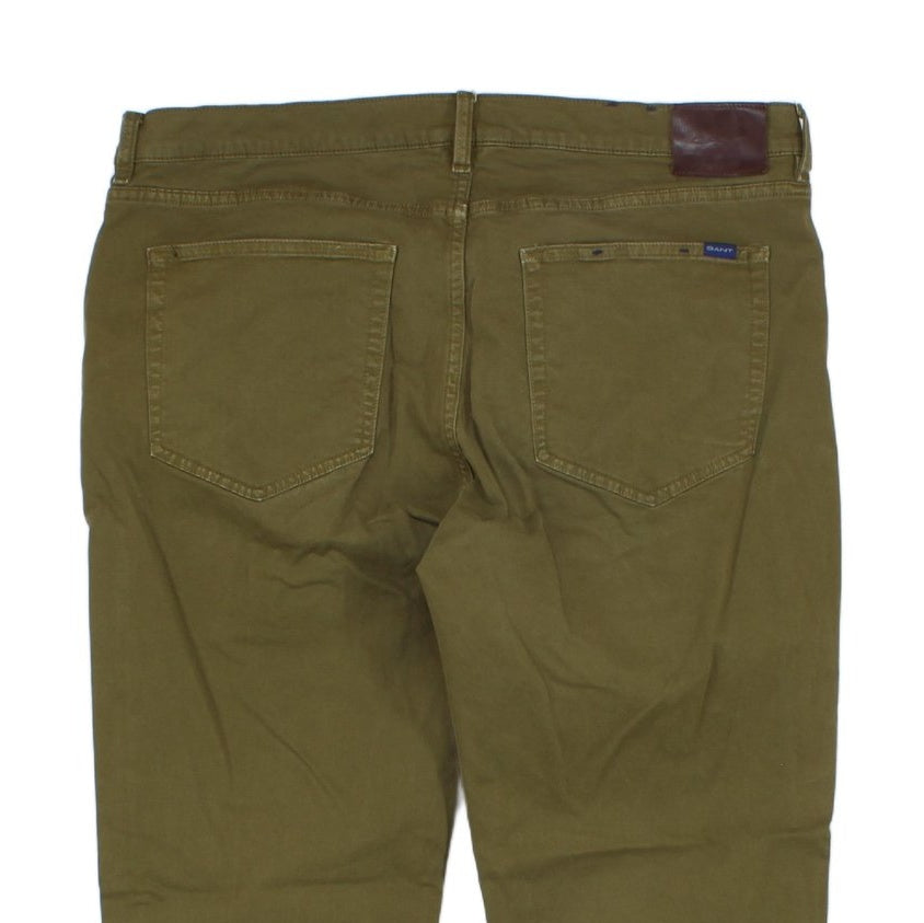 Mens Chino Trousers Stretch Durable Basic