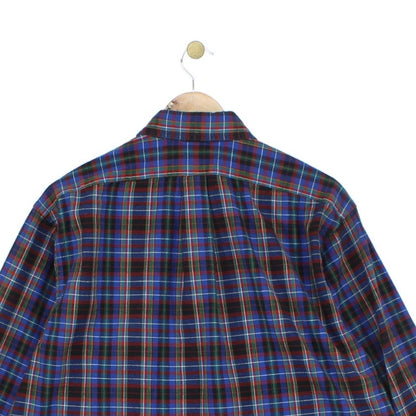 Mens Plaid Shirt Button Down