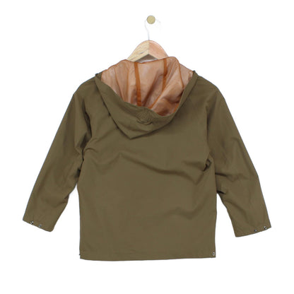 Boys Waterproof Jacket Lightweight Breathable Hooded