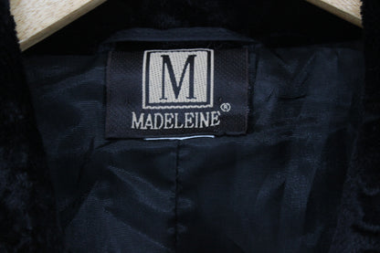 Womens Velour Jacket Button Long Sleeve
