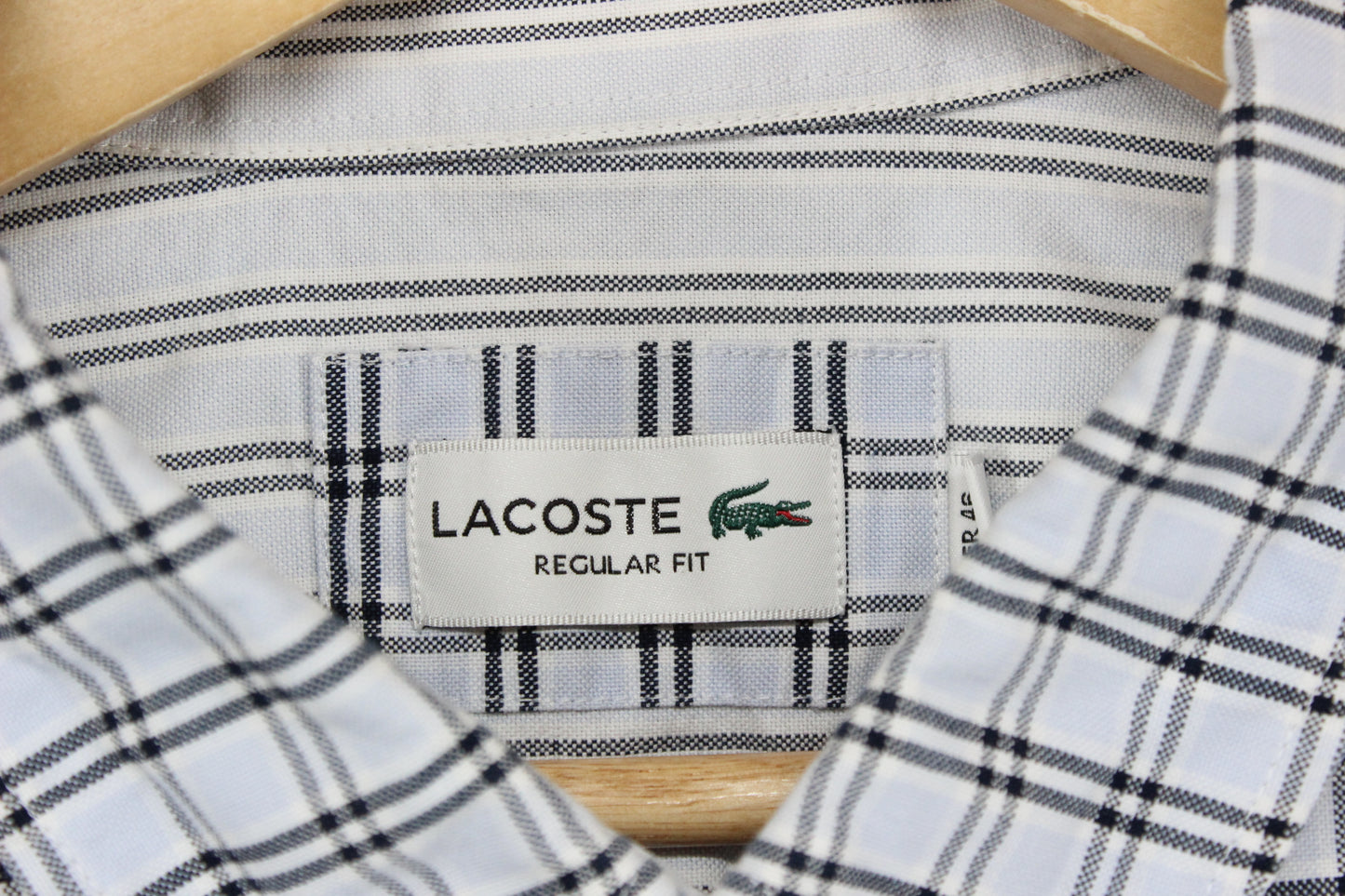 Mens Check Shirt Short Sleeve Button Up