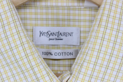 Mens Plaid Shirt Button Up