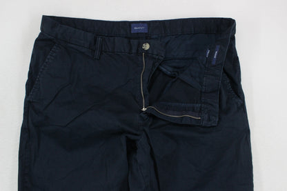 Mens Chino Trousers Stretch Button Fly