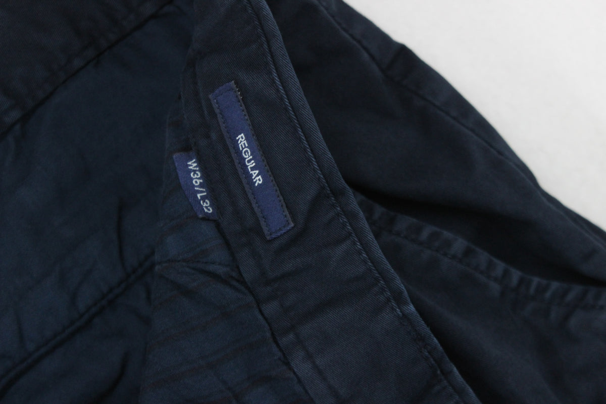 Mens Chino Trousers Stretch Button Fly