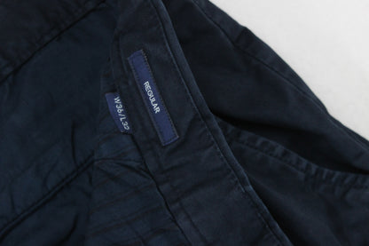 Mens Chino Trousers Stretch Button Fly
