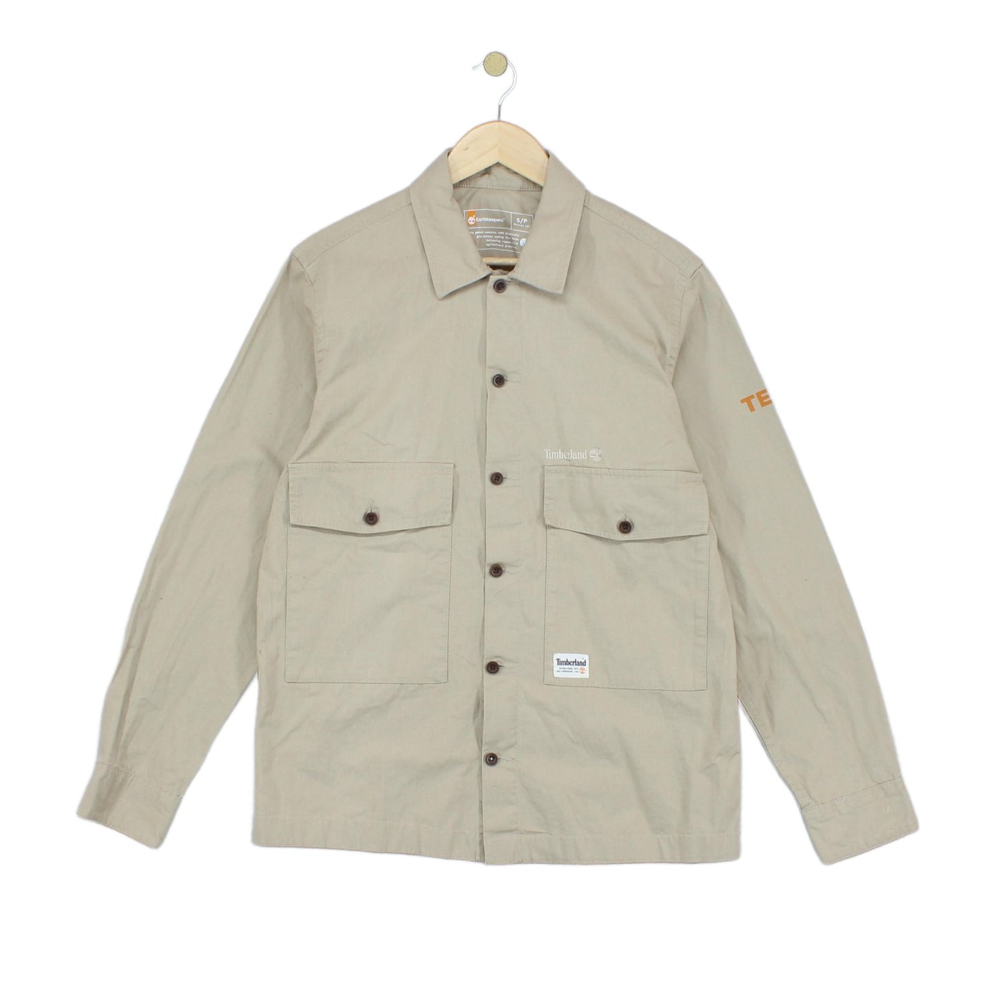 Mens Overshirt Long Sleeve Button Up Relaxed Fit