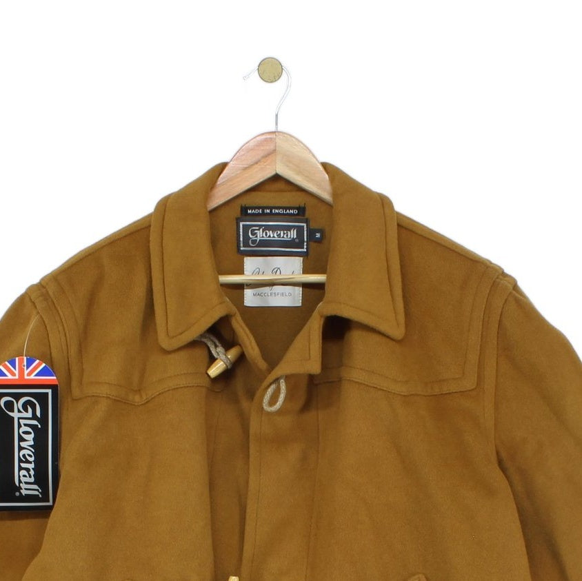 Mens Duffle Coat Uk Made British Wool Mix