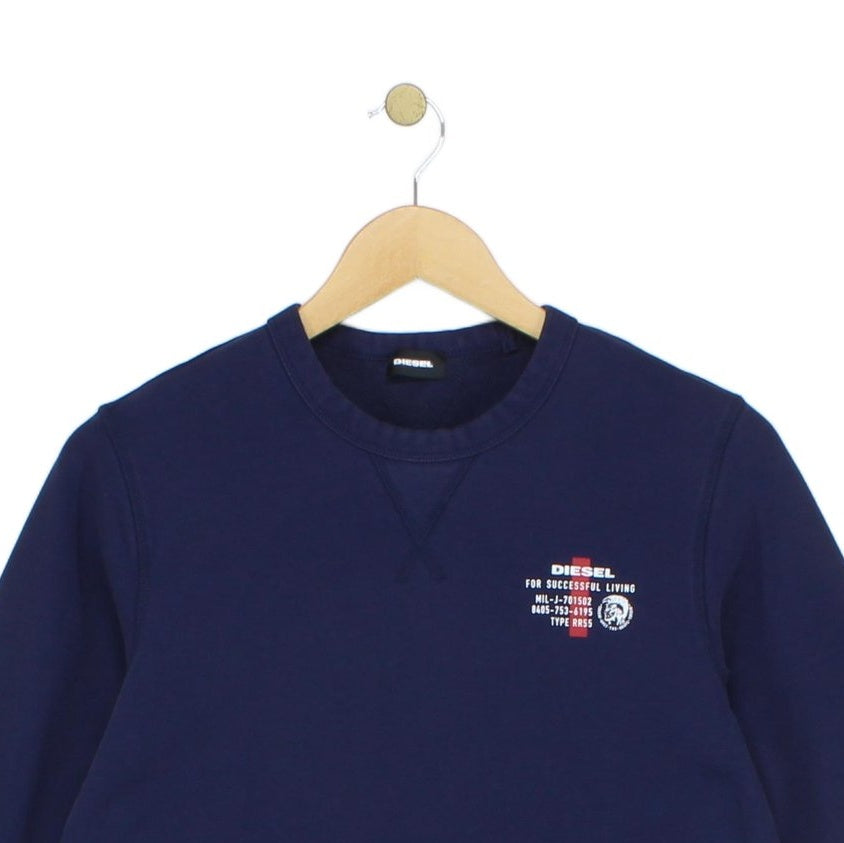 Boys Sweatshirt Crew Neck Logo