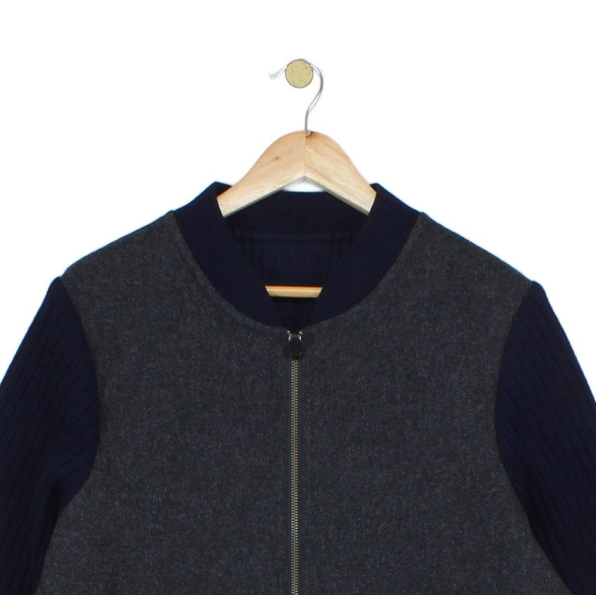Mens Wool Jacket Made In Japan Full Zip