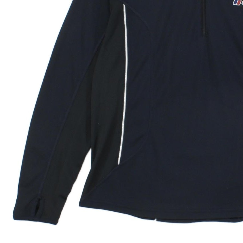 Mens Argentium 1/4 Zip T Shirt Outdoor Lightweight
