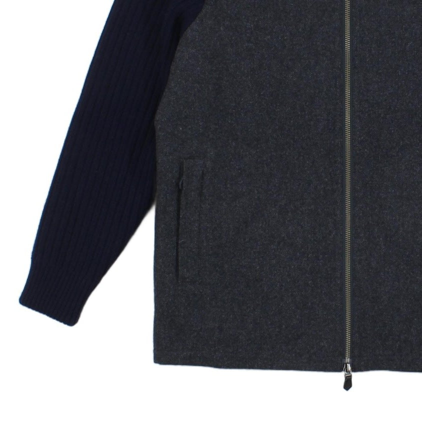 Mens Wool Jacket Made In Japan Full Zip