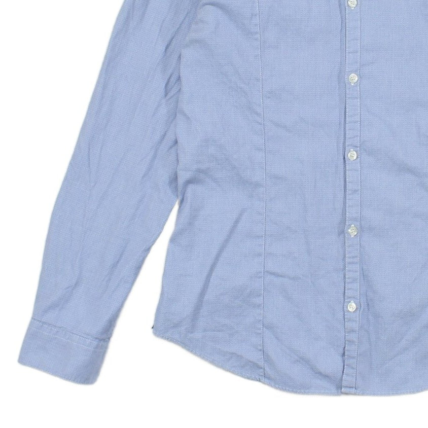 Mens Shirt Tailored Fit Button Up Long Sleeve