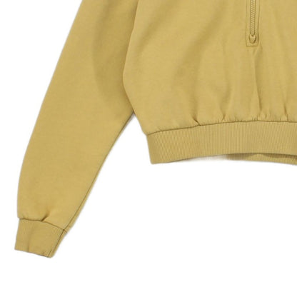 Womens 1/4 Zip Sweatshirt Outdoor Cropped