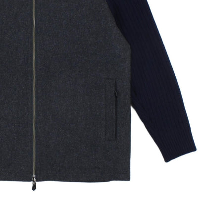 Mens Wool Jacket Made In Japan Full Zip