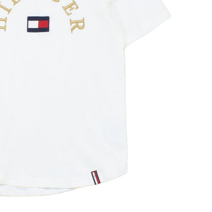 Mens T-Shirt Logo Short Sleeve Embroidered