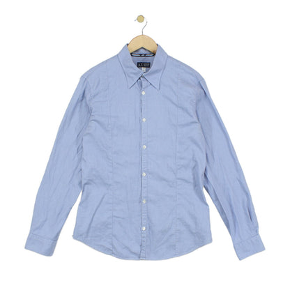 Mens Shirt Tailored Fit Button Up Long Sleeve