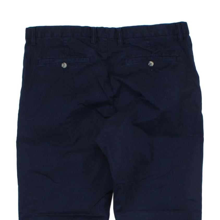 Mens Chino Trousers Stretch Button Fly