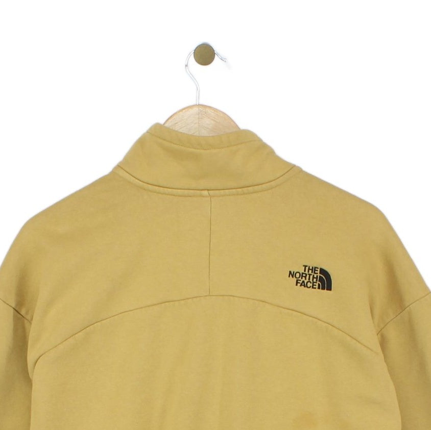 Womens 1/4 Zip Sweatshirt Outdoor Cropped