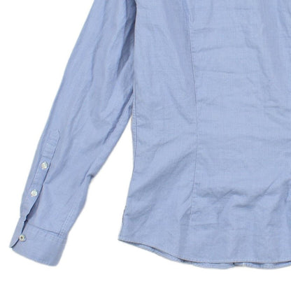 Mens Shirt Tailored Fit Button Up Long Sleeve