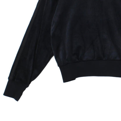 Womens Velour Track Jacket Full Zip 80S Casuals