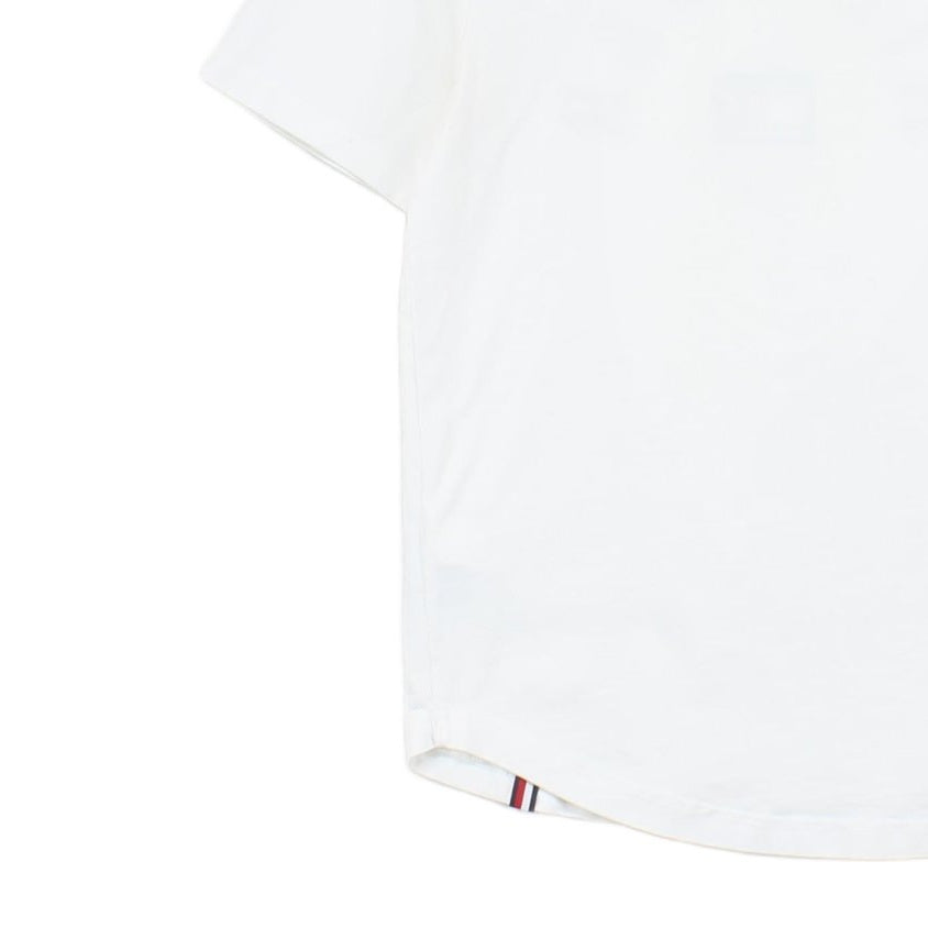 Mens T-Shirt Logo Short Sleeve Embroidered