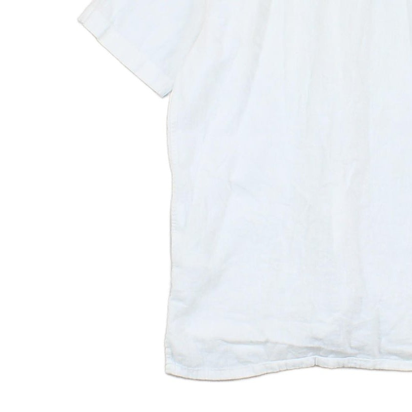 Mens Shirt Short Sleeve Button Up Summer Revere Collar