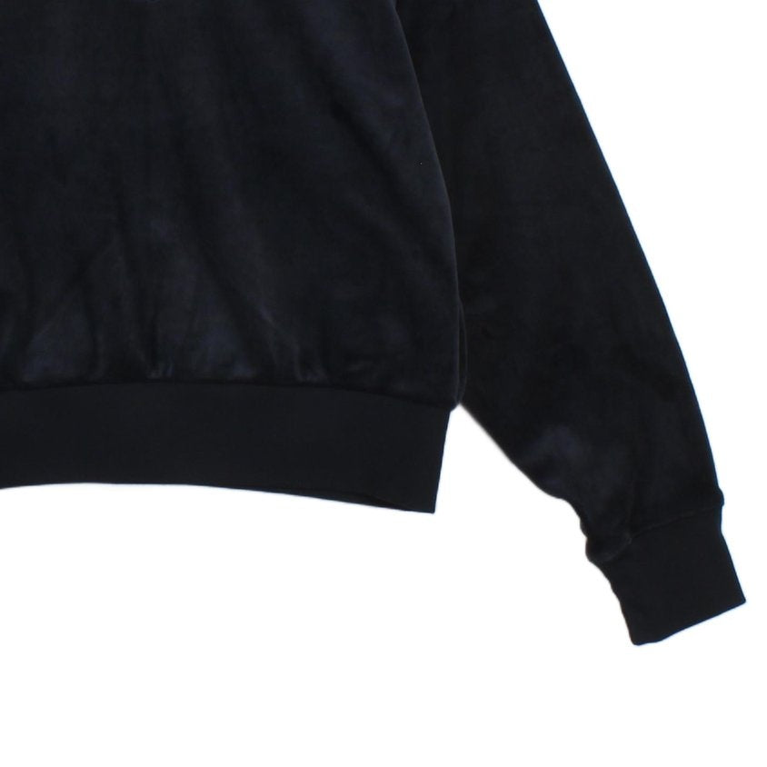 Womens Velour Track Jacket Full Zip 80S Casuals