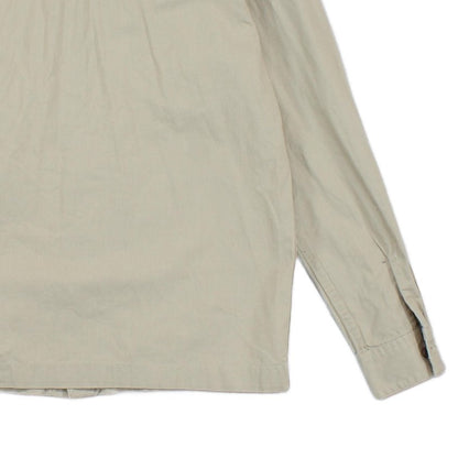 Mens Overshirt Long Sleeve Button Up Relaxed Fit