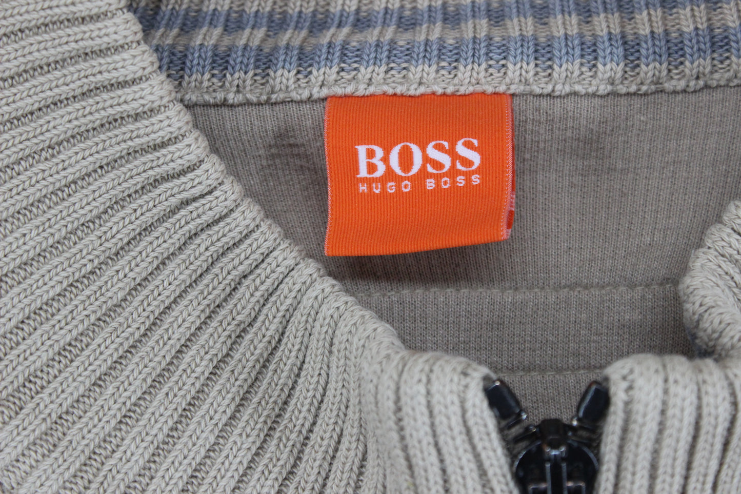 Mens Knit Bomber Jacket Made In Portugal Full Zip