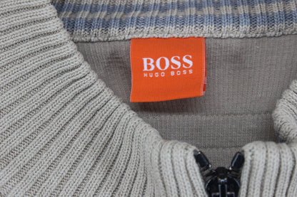 Mens Knit Bomber Jacket Made In Portugal Full Zip