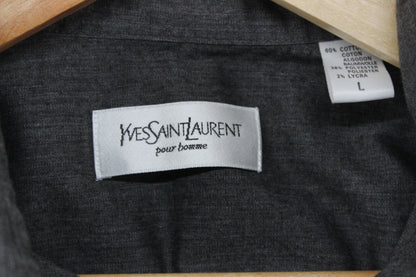 Mens Shirt Stretch Button Up